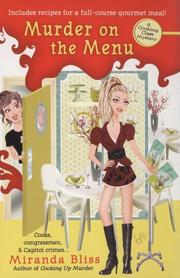 Cover of Murder on the Menu by Miranda Bliss