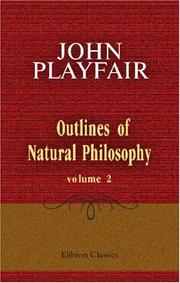 Front cover of Outlines of natural philosophy by John Playfair
