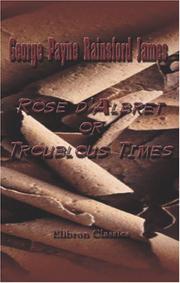 Cover of Rose d'Albret by G. P. R. James