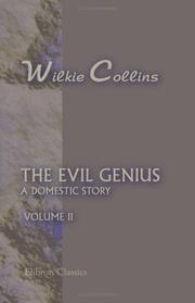 Cover of The Evil Genius. A Domestis Story by Wilkie Collins
