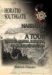 Front cover of Narrative of a tour through Armenia, Kurdistan, Persia and Mesopotamia by Southgate, Horatio