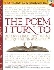 Front cover of Poem I Turn To by Jason Shinder