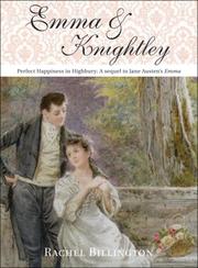 Front cover of Emma & Knightley by Rachel Billington