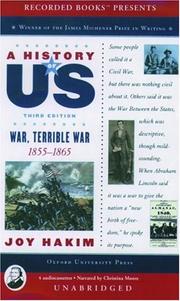 Front cover of A History of US by Joy Hakim