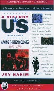 Front cover of A History of US by Joy Hakim