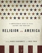 Front cover of Religion in America by Harold Rabinowitz