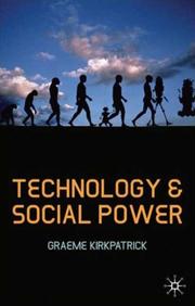 Cover of Technology and Social Power by Graeme Kirkpatrick