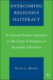 Cover of Overcoming Religious Illiteracy by Diane L. Moore