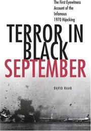 Cover of Terror in Black September by David Raab