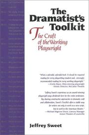 Cover of The dramatist's toolkit by Jeffrey Sweet