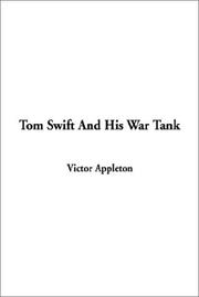 Cover of Tom Swift and His War Tank by Victor Appleton