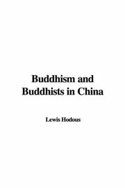 Cover of Buddhism and Buddhists in China by Lewis Hodous