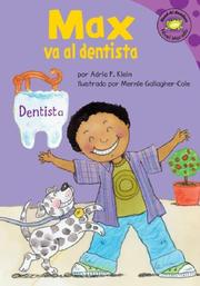 Cover of Max Va Al Dentista by Adria F. Klein