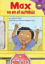 Cover of Max Va En El Autobus by Adria F. Klein