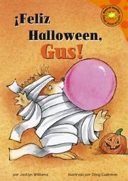 Cover of Feliz Halloween, Gus! by Jacklyn Williams