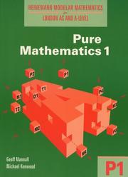 Front cover of Pure mathematics 1 by Geoff Mannall