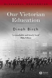 Front cover of Our Victorian Education by Dinah Birch