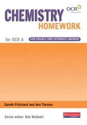Front cover of Chemistry Homework Book (GCSE Science OCR A) by Gareth Pritchard