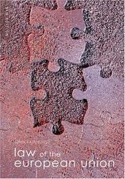 Cover of Law of the European Union by John Fairhurst