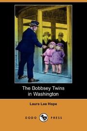 Front cover of The Bobbsey Twins in Washington by Laura Lee Hope
