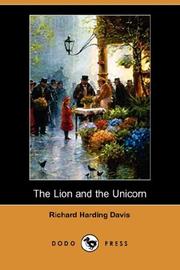 Front cover of The Lion and the Unicorn by Richard Harding Davis