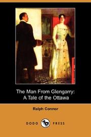 Cover of The man from Glengarry by Ralph Connor