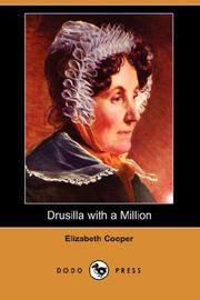 Cover of Drusilla with a Million by Elizabeth Cooper