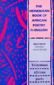 Front cover of The Heinemann book of African poetry in English by Adewale Maja-Pearce
