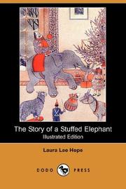 Front cover of The Story of a Stuffed Elephant by Laura Lee Hope