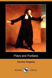 Front cover of Plays and Puritans by Charles Kingsley