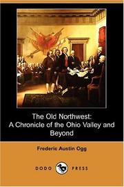 Cover of The Old Northwest by Frederic Austin Ogg
