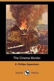 Cover of The Cinema Murder by Edward Phillips Oppenheim