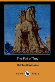 Front cover of The Fall of Troy by Quintus Smyrnaeus