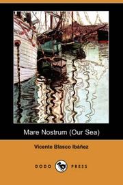 Cover of Mare Nostrum by Vicente Blasco Ibáñez