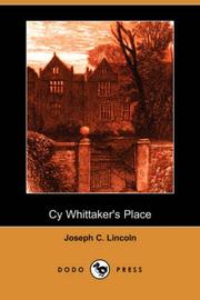 Front cover of Cy Whittaker's Place by Joseph Crosby Lincoln