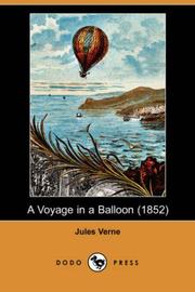 Front cover of A Voyage in a Balloon by Jules Verne