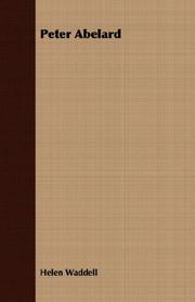 Front cover of Peter Abelard by Helen Waddell