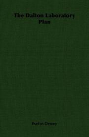 Cover of The Dalton laboratory plan by Evelyn Dewey