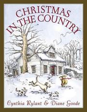 Front cover of Christmas in the country by Cynthia Rylant