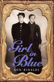 Front cover of Girl in Blue by Ann Rinaldi