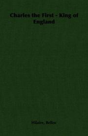 Cover of Charles the First by Hilaire Belloc