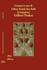 Front cover of Cummer's son, and other South Sea folk by Gilbert Parker