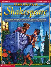 Front cover of Irresistible Shakespeare (Grades 5 and Up) by Carol Rawlings Miller