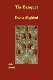 Front cover of The Banquet by Dante Alighieri
