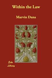 Cover of Within the Law by Marvin Dana