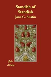 Front cover of Standish of Standish by Jane G. Austin