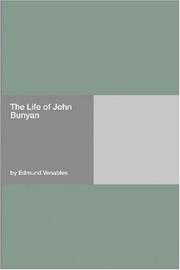 Front cover of The Life of John Bunyan by Edmund Venables