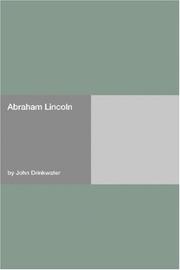 Cover of Abraham Lincoln by John Drinkwater