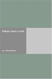 Front cover of Fifteen Years in Hell by Luther Benson