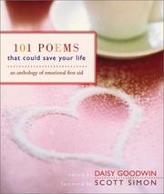 Front cover of 101 poems that could save your life by Daisy Goodwin
